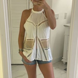 Intrigue couture Open back swing tank.